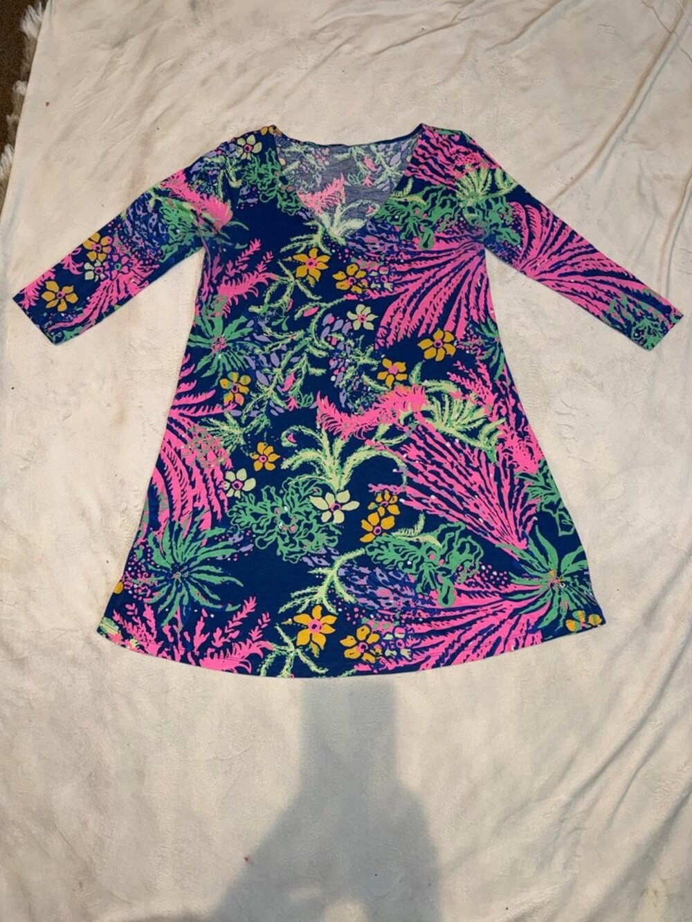 Lilly Pulitzer Floral Print Dress
